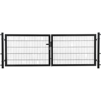 FLORAWORLD Doppeltor »comfort«, Türmaße BxH: 300 x 160 cm – schwarz FLORAWORLD Doppeltor »comfort«, Türmaße BxH: 300 x 160 cm – schwarz