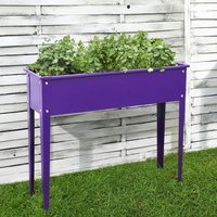 FLORAWORLD Hochbeet »Season«, BxHxL: 100 x 80 x 30 cm, Stahl – lila FLORAWORLD Hochbeet »Season«, BxHxL: 100 x 80 x 30 cm, Stahl – lila