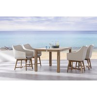 BEST Gartenmöbelset »Paterna«, 4 Sitzplätze, Aluminium/Teakholz, inkl. Auflagen – beige Rabatt: 17 % BEST Gartenmöbelset »Paterna«, 4 Sitzplätze, Aluminium/Teakholz, inkl. Auflagen – beige Rabatt: 17 %