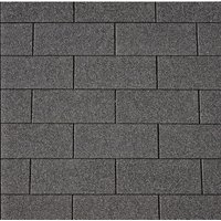 RENOVO Dachschindel, Bitumen, schwarz, Paketinhalt: 2 m² RENOVO Dachschindel, Bitumen, schwarz, Paketinhalt: 2 m²