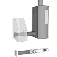 ADURO Ofenrohr »Frischluftsystem«, für Aduro Kaminöfen mit ext. Luftzufuhr – schwarz (Rabatt: 14 %) ADURO Ofenrohr »Frischluftsystem«, für Aduro Kaminöfen mit ext. Luftzufuhr – schwarz (Rabatt: 14 %)