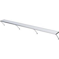 KGT Regal für Gewächshäuser »Orchidee IV«, BxHxt: 429 x 5 x 26 cm, Aluminium – weiss KGT Regal für Gewächshäuser »Orchidee IV«, BxHxt: 429 x 5 x 26 cm, Aluminium – weiss