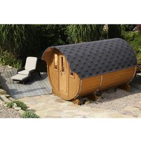 WOLFF FINNHAUS Fasssauna »Basic«, Fichtenholz, beige, 6 Personen WOLFF FINNHAUS Fasssauna »Basic«, Fichtenholz, beige, 6 Personen