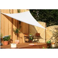FLORACORD Dreiecksonnensegel, Breite: 360 cm – weiss FLORACORD Dreiecksonnensegel, Breite: 360 cm – weiss