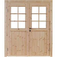 Doppeltür »Hero XL 70 Iso«, Kiefernholz, Natur – beige Doppeltür »Hero XL 70 Iso«, Kiefernholz, Natur – beige