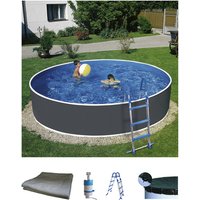 MYPOOL Rundpool, grau, ØxH: 360 x 90 cm MYPOOL Rundpool, grau, ØxH: 360 x 90 cm