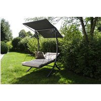 ANGERER FREIZEITMÖBEL Hollywoodschaukel »Swing Smart«, 1-Sitzer, inkl. Auflagen – beige ANGERER FREIZEITMÖBEL Hollywoodschaukel »Swing Smart«, 1-Sitzer, inkl. Auflagen – beige