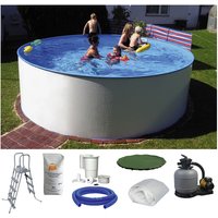 SUMMER FUN Rundpool, weiß, ØxH: 450 x 120 cm – weiss SUMMER FUN Rundpool, weiß, ØxH: 450 x 120 cm – weiss