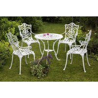 MERXX Gartenmöbel »Lugano«, 4 Sitzplätze, Aluminiumguss – weiss Rabatt: 38 % MERXX Gartenmöbel »Lugano«, 4 Sitzplätze, Aluminiumguss – weiss Rabatt: 38 %