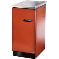 WAMSLER Holzherd »K144«, maron, Stahl, 5 kW, Dauerbrand geeignet – braun WAMSLER Holzherd »K144«, maron, Stahl, 5 kW, Dauerbrand geeignet – braun