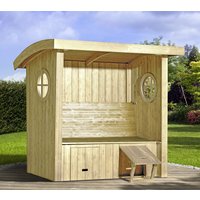 WEKA Gartenhaus »Merano«, Holz, BxHxT: 198 x 181 x 93 cm (Außenmaße inkl. Dachüberstand) - beige | Holz | 1,59 m² WEKA Gartenhaus »Merano«, Holz, BxHxT: 198 x 181 x 93 cm (Außenmaße inkl. Dachüberstand) - beige | Holz | 1,59 m²