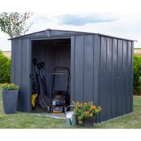 Spacemaker Gerätehaus, 7,2 m³, BxT: 148 x 175 cm – grau Spacemaker Gerätehaus, 7,2 m³, BxT: 148 x 175 cm – grau