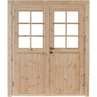 Doppeltür »Hero XL 44 Iso«, Kiefernholz, Natur – beige Doppeltür »Hero XL 44 Iso«, Kiefernholz, Natur – beige