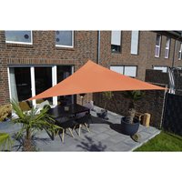 FLORACORD Dreiecksonnensegel, Breite: 360 cm – braun FLORACORD Dreiecksonnensegel, Breite: 360 cm – braun