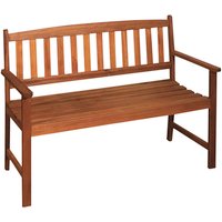GARDEN PLEASURE Gartenbank »PROMOTION«, Eukalyptusholz, BxHxT: 110 x 86 x 56,5 cm – braun GARDEN PLEASURE Gartenbank »PROMOTION«, Eukalyptusholz, BxHxT: 110 x 86 x 56,5 cm – braun