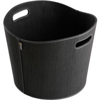 ADURO Holzkorb »Proline«, Ø: 39cm, schwarz, PET ADURO Holzkorb »Proline«, Ø: 39cm, schwarz, PET