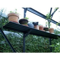 VITAVIA Alu-Regal, BxT: 15 x 122 cm – gruen VITAVIA Alu-Regal, BxT: 15 x 122 cm – gruen