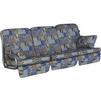 ANGERER FREIZEITMÖBEL Hollywoodschaukelauflage »Comfort«, blau, mehrfarbig, BxL: 180 x 56 cm ANGERER FREIZEITMÖBEL Hollywoodschaukelauflage »Comfort«, blau, mehrfarbig, BxL: 180 x 56 cm