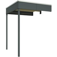 SKANHOLZ Schleppdach »Sydney, Perth, Melbourne, Brisbane 2«, Breite: 168 cm, Dach: Holz, schiefergrau SKANHOLZ Schleppdach »Sydney, Perth, Melbourne, Brisbane 2«, Breite: 168 cm, Dach: Holz, schiefergrau