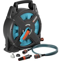 GARDENA Schlauchbox, Kunststoff, türkis – tuerkis GARDENA Schlauchbox, Kunststoff, türkis – tuerkis