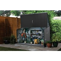 Trimetals Gerätebox, BxHxT: 194 x 112 x 88 cm, anthrazit – grau Trimetals Gerätebox, BxHxT: 194 x 112 x 88 cm, anthrazit – grau