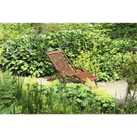 GARDEN PLEASURE Relaxliege »Alaska« – braun GARDEN PLEASURE Relaxliege »Alaska« – braun