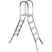 MYPOOL Pool-Leiter, , geeignet für: Aufstellpools – silberfarben Rabatt: 22 % MYPOOL Pool-Leiter, , geeignet für: Aufstellpools – silberfarben Rabatt: 22 %