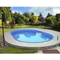 SUMMER FUN Ovalpool-Set Ovalformbeckenset , oval, BxLxH: 360 x 623 x 150 cm – weiss SUMMER FUN Ovalpool-Set Ovalformbeckenset , oval, BxLxH: 360 x 623 x 150 cm – weiss