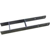 KARIBU H-Pfostenanker fĂŒr GartenhĂ€user, Stahl – grau KARIBU H-Pfostenanker fĂŒr GartenhĂ€user, Stahl – grau