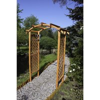 PROMADINO Pergola »Diana«, Breite: 132 cm – braun PROMADINO Pergola »Diana«, Breite: 132 cm – braun