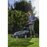 GARDENA Elektro-Rasenmäher, Schnittbreite 42 cm, 45 l Fangkorb – schwarz GARDENA Elektro-Rasenmäher, Schnittbreite 42 cm, 45 l Fangkorb – schwarz