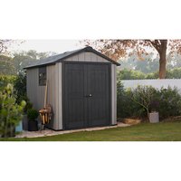 KETER Gartenhaus »Oakland 759«, Kunststoff, BxHxT: 210 x 242 x 279 cm (Außenmaße) – grau KETER Gartenhaus »Oakland 759«, Kunststoff, BxHxT: 210 x 242 x 279 cm (Außenmaße) – grau