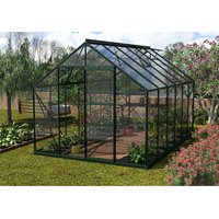 VITAVIA Gewächshaus »Merkur«, 9,9 m², Aluminium/ESG Glas, winterfest – gruen Rabatt: 11 % VITAVIA Gewächshaus »Merkur«, 9,9 m², Aluminium/ESG Glas, winterfest – gruen Rabatt: 11 %