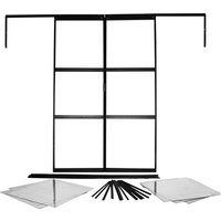 VITAVIA Doppeltür-Set »Sirona«, BxH: 122 x 191 cm – schwarz Rabatt: 10 % VITAVIA Doppeltür-Set »Sirona«, BxH: 122 x 191 cm – schwarz Rabatt: 10 %