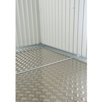 BIOHORT Bodenplatte »Avantgarde«, BxT: 243,5 x 243,5 cm – silberfarben BIOHORT Bodenplatte »Avantgarde«, BxT: 243,5 x 243,5 cm – silberfarben