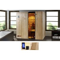 WEKA Infrarotkabine »UPPSALA« für 3 Personen, Fronteinstieg – beige WEKA Infrarotkabine »UPPSALA« für 3 Personen, Fronteinstieg – beige