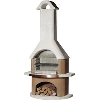 BUSCHBECK Gartengrillkamin »Bologna«, 110 cm – weiss BUSCHBECK Gartengrillkamin »Bologna«, 110 cm – weiss