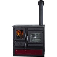 GLOBEFIRE Holzherd »Alhena«, rot, Stahl, 7 kW, Dauerbrand geeignet (Rabatt: 12 %) GLOBEFIRE Holzherd »Alhena«, rot, Stahl, 7 kW, Dauerbrand geeignet (Rabatt: 12 %)
