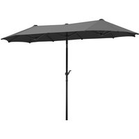 SCHNEIDER SCHIRME Balkonschirm »Salerno«, BxL: 291 x 150cm, oval, abknickbar, Sonnenschutzfaktor: 50+ – grau SCHNEIDER SCHIRME Balkonschirm »Salerno«, BxL: 291 x 150cm, oval, abknickbar, Sonnenschutzfaktor: 50+ – grau