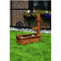 PROMADINO Wasserspiel, BxH: 110 x 100 cm, honigbraun, Holz PROMADINO Wasserspiel, BxH: 110 x 100 cm, honigbraun, Holz
