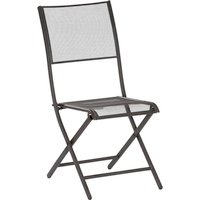 MERXX Klappstuhl »Samos«, BxTxH: 57 x 57 x 89 cm, Stahl – grau MERXX Klappstuhl »Samos«, BxTxH: 57 x 57 x 89 cm, Stahl – grau