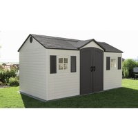 LIFETIME Gartenhaus »Gerätehaus Garten-Villa«, Kunststoff, BxHxT: 457 x 244 x 244 cm (Außenmaße inkl. Dachüberstand) - grau LIFETIME Gartenhaus »Gerätehaus Garten-Villa«, Kunststoff, BxHxT: 457 x 244 x 244 cm (Außenmaße inkl. Dachüberstand) - grau