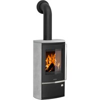 JUSTUS Kaminofen »Reno R«, schwarz/grau, Speckstein, 6 kW, Dauerbrand geeignet JUSTUS Kaminofen »Reno R«, schwarz/grau, Speckstein, 6 kW, Dauerbrand geeignet