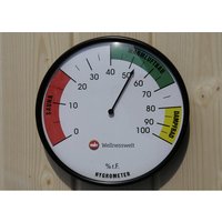 WEKA Sauna-Hygrometer, für: Saunen, weiß – weiss WEKA Sauna-Hygrometer, für: Saunen, weiß – weiss