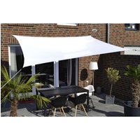 FLORACORD Vierecksonnensegel, 250 x 300 cm – weiss FLORACORD Vierecksonnensegel, 250 x 300 cm – weiss