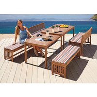 MERXX Gartenmöbelset »Hawaii«, Holz, 6-teilig – beige Rabatt: 13 % MERXX Gartenmöbelset »Hawaii«, Holz, 6-teilig – beige Rabatt: 13 %