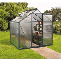 VITAVIA Gewächshaus »Eos«, 3,1 m², Kunststoff/Aluminium, winterfest – gruen VITAVIA Gewächshaus »Eos«, 3,1 m², Kunststoff/Aluminium, winterfest – gruen