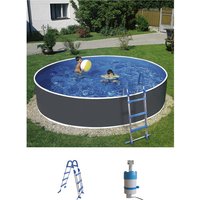MYPOOL Rundpool, grau, ØxH: 360 x 90 cm MYPOOL Rundpool, grau, ØxH: 360 x 90 cm