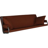ANGERER FREIZEITMÖBEL Hollywoodschaukelauflage »Joy«, terrakottafarben, Uni, BxL: 180 x 54 cm – braun ANGERER FREIZEITMÖBEL Hollywoodschaukelauflage »Joy«, terrakottafarben, Uni, BxL: 180 x 54 cm – braun