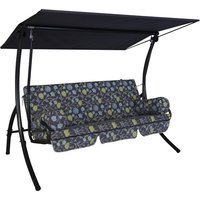 ANGERER FREIZEITMÖBEL Hollywoodschaukel »Dream«, 3-Sitzer, inkl. Auflagen – grau ANGERER FREIZEITMÖBEL Hollywoodschaukel »Dream«, 3-Sitzer, inkl. Auflagen – grau